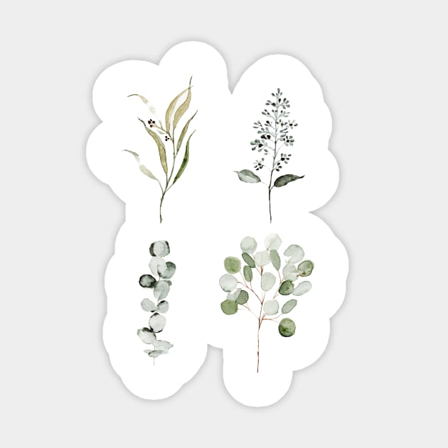 Eucalyptus Pieces Sticker by ShealeenLouise